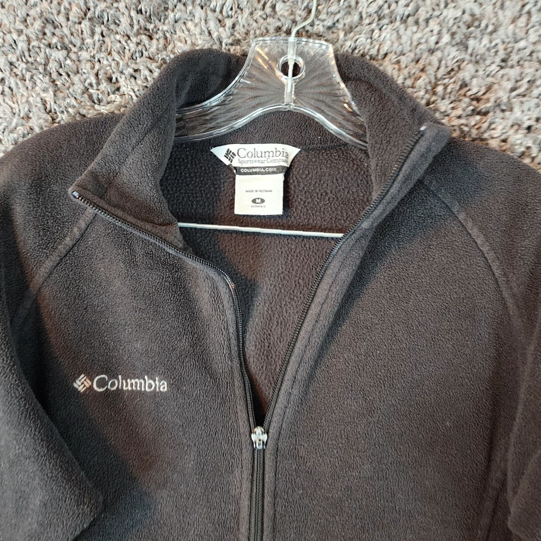 Vintage Columbia Womens Black Long Sleeve Full Zip Jacket Size M Size M / US 6-8 / IT 42-44 - 3 Thumbnail