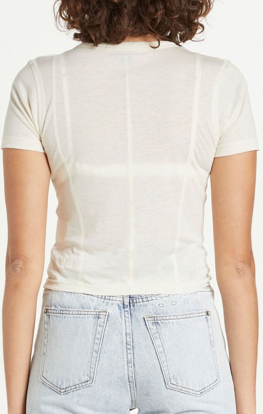 Ksubi Restrict Corset Top Ecru Size L Size L / US 10 / IT 46 - 2 Thumbnail