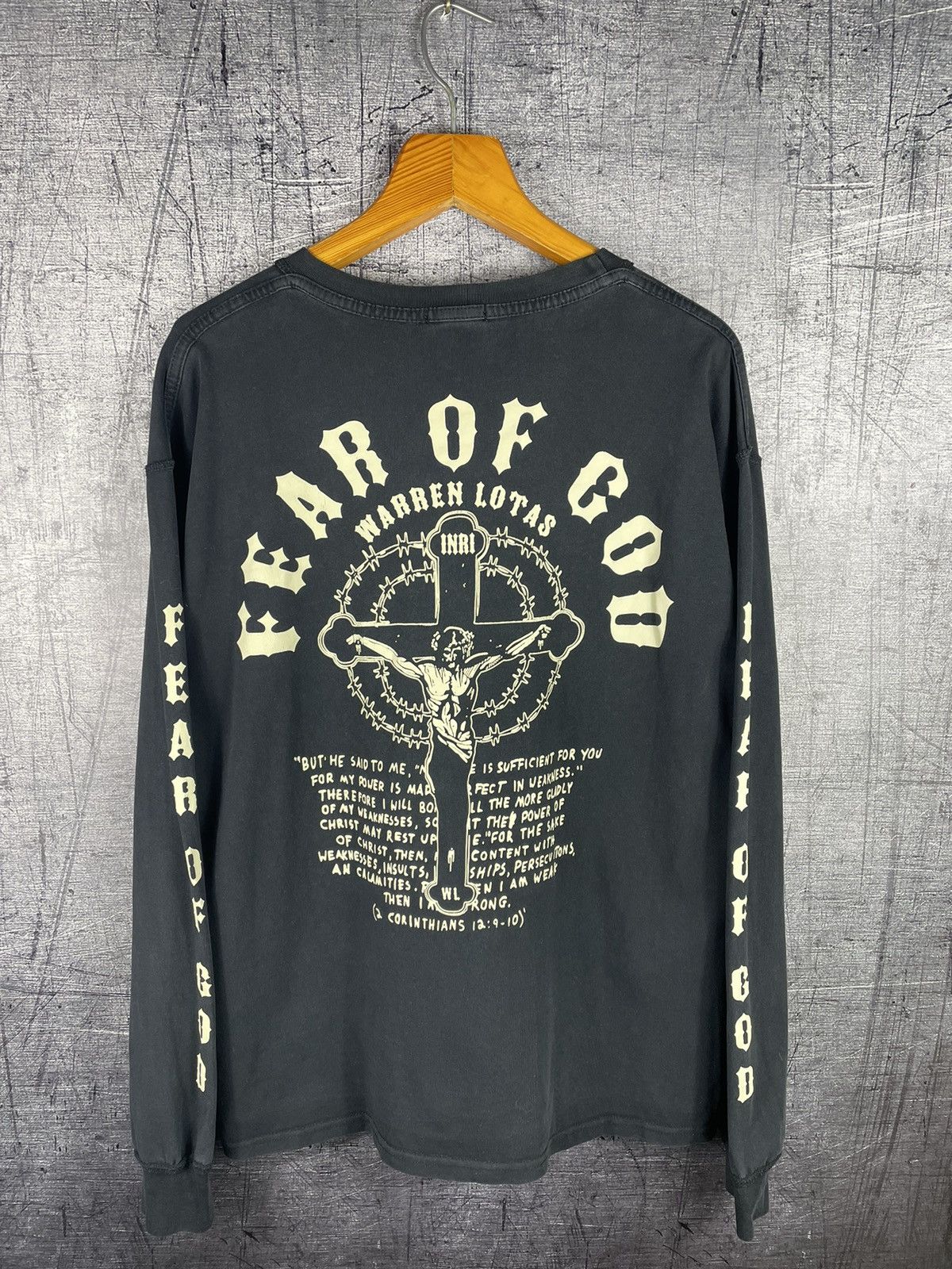 Fear of God x Warren Lotas long sleeve