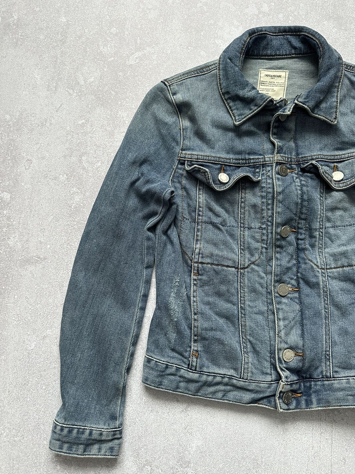 Other Denim Jacket Zadig&Voltaire Paris size S Size S / US 4 / IT 40 - 3 Thumbnail