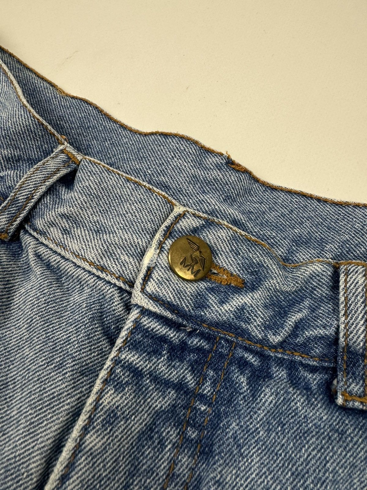 Vintage Vintage Rare Maison Mollerus Washed Denim Jeans Pants Size 30" / US 8 / IT 44 - 6 Thumbnail
