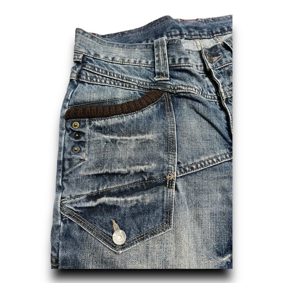 Japanese Brand × PPFM PPFM DISTRESSED DENIM JAPANESE BRAND JEANS Size US 33 - 9 Thumbnail