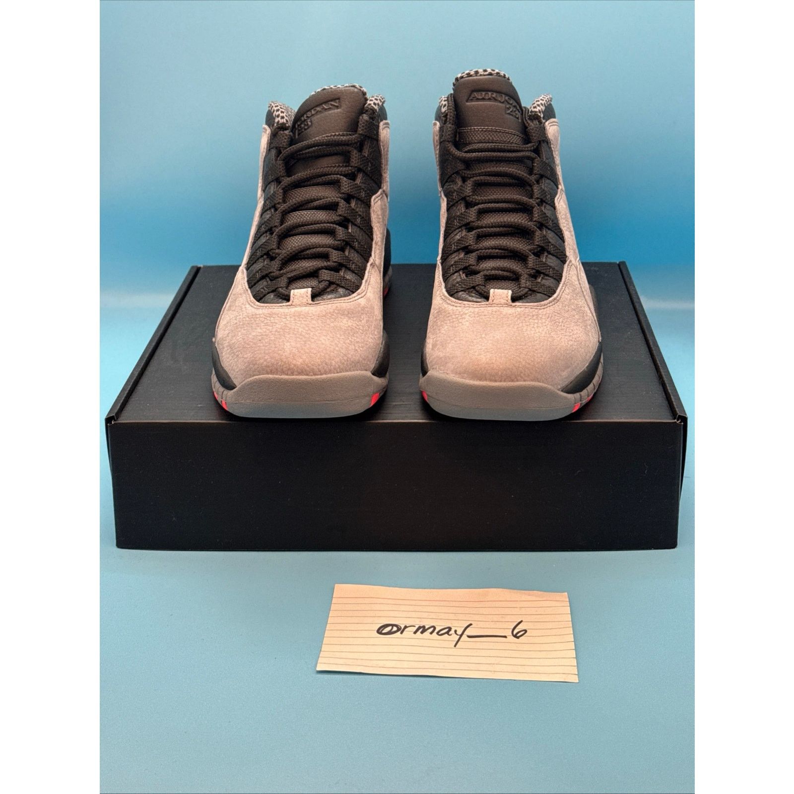 Jordan Brand Air Jordan retro 10 2013 Cool Grey Infrared m8.5 w10 Size US 8.5 / EU 41-42 - 4 Thumbnail