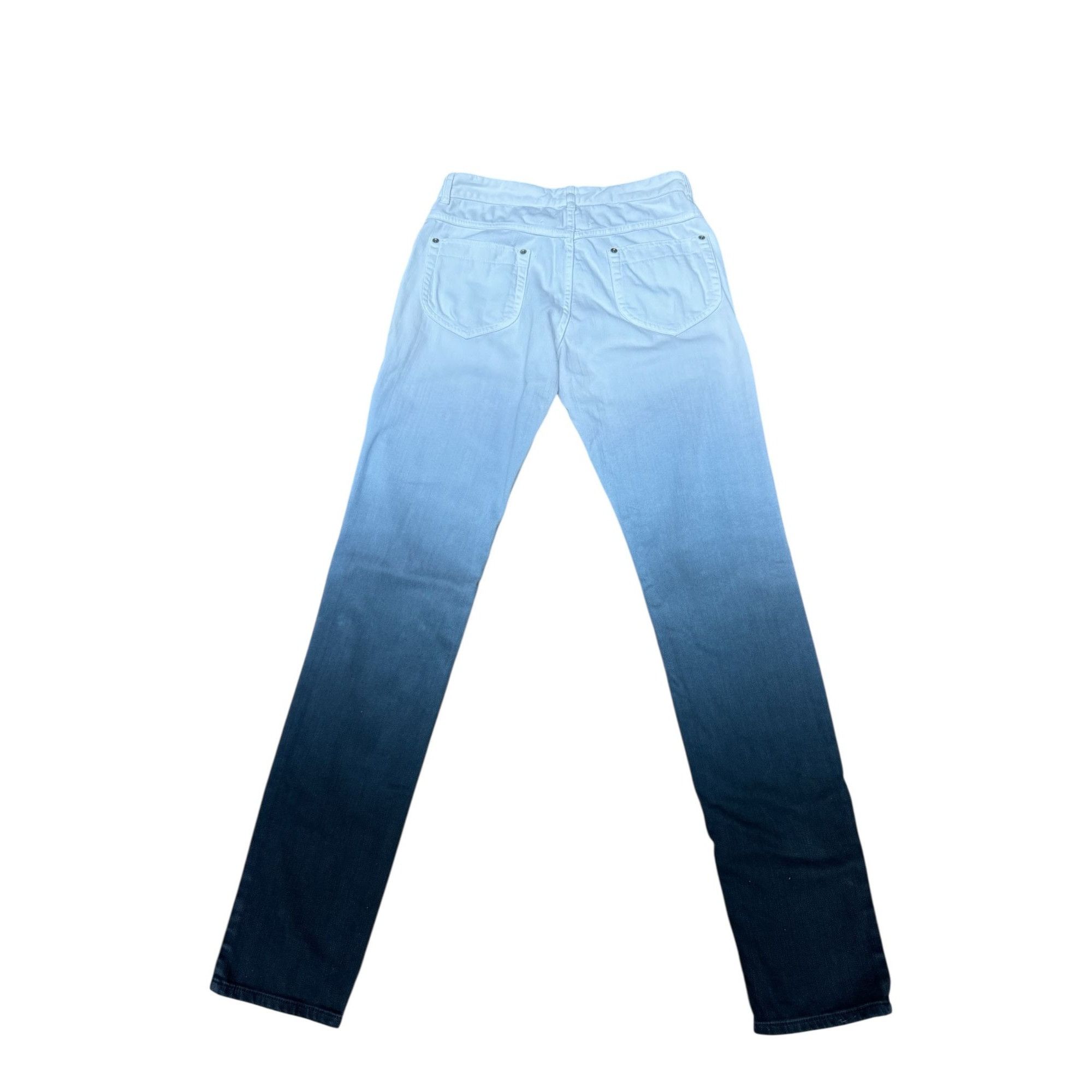Maison Margiela SS 2009 Runway Tie-Dye Denim Jeans Size 28" / US 6 / IT 42 - 3 Thumbnail