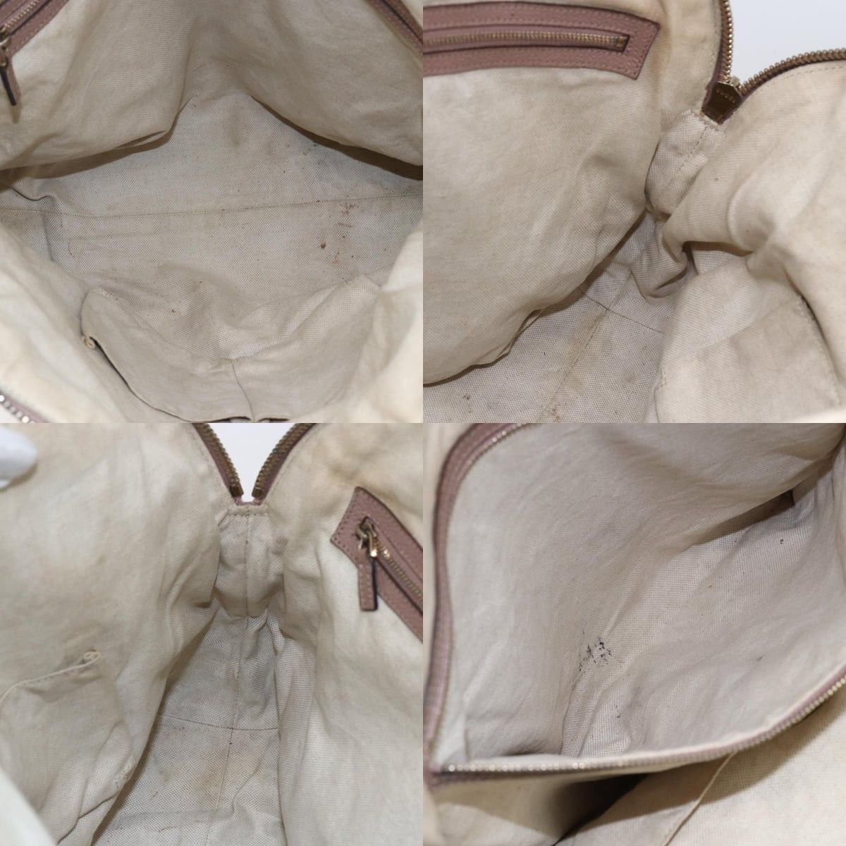 Gucci GUCCI GG Canvas Shoulder Bag Beige Gold Size ONE SIZE - 12 Thumbnail