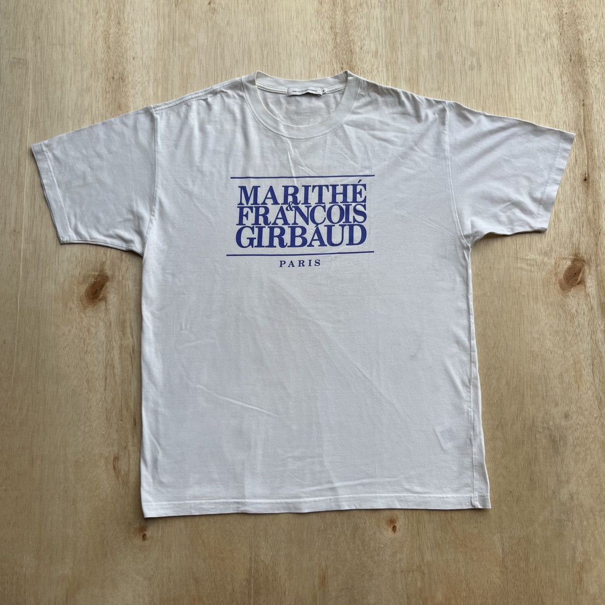 Marithe + Francois Girbaud MARITHE & FRANCOIS GIRBAUD SHORT SLEEVE TEE BIG LOGO Size US XL / EU 56 / 4 - 1 Thumbnail