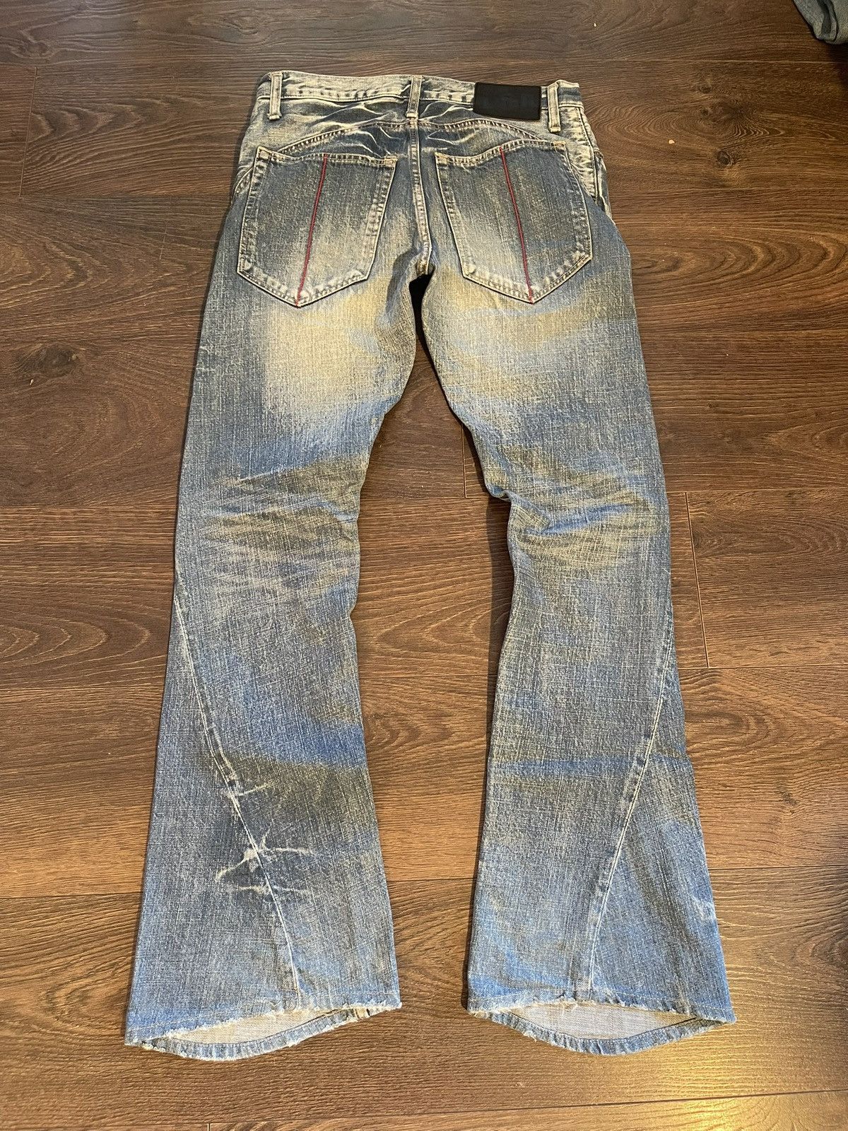 Le Grande Bleu (L.G.B.) LGB flared jeans Size US 30 / EU 46 - 3 Thumbnail