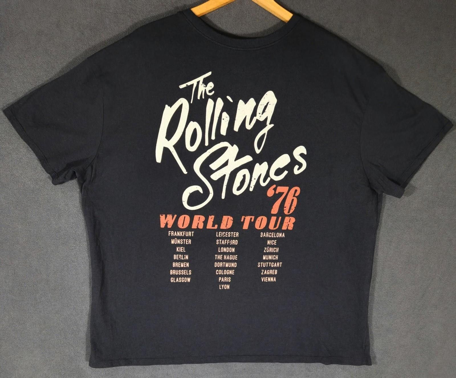 The Rolling Stones The Rolling Stones Band XXXL Black 2024 Bravado Tour ’76 #2 Size US XXL / EU 58 / 5 - 4 Thumbnail