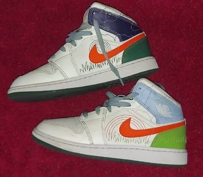 Nike Nike Air Jordan 1 Mid “Spring Stitch” Size US 7 / IT 37 - 6 Thumbnail