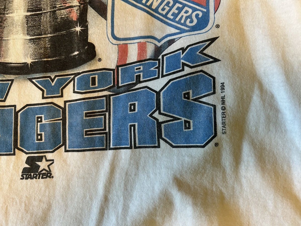 NHL × Starter New York Rangers NHL CHAMPIONS 1994 Size US XL / EU 56 / 4 - 3 Thumbnail