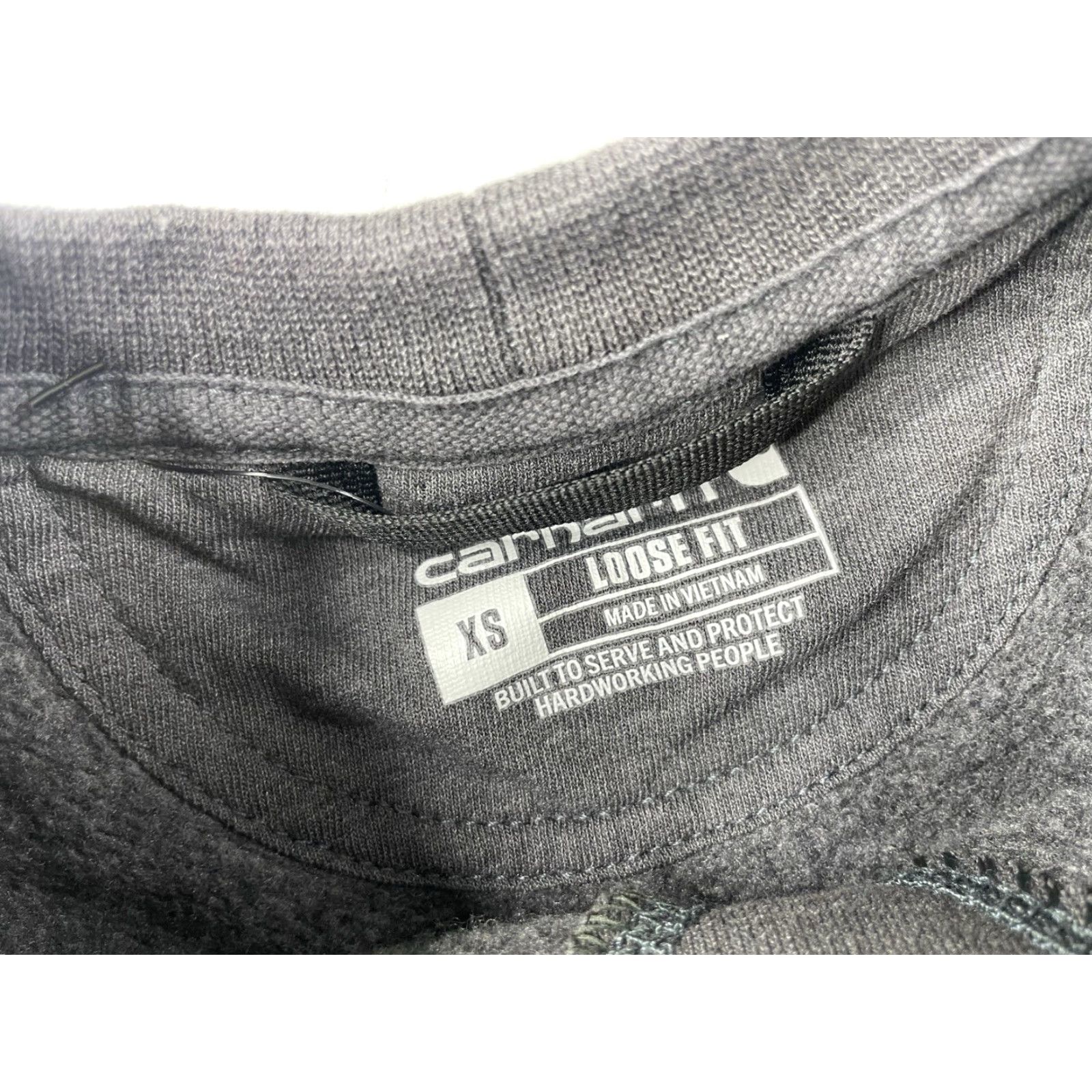 Carhartt VINTAGE Carhartt Sweatshirt Crewneck Pullover Gray Mens XS Regular Long Sleeve Cotton Polyester Workout Outdoor Work Heavyweight Stretch Size US XS / EU 42 / 0 - 2 Thumbnail