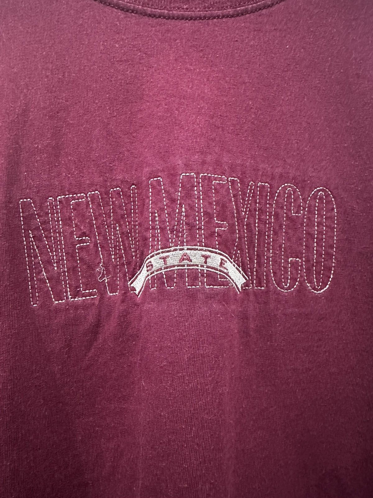 Vintage Vintage New Mexico State Tee Size XXL Maroon Size US XXL / EU 58 / 5 - 3 Thumbnail