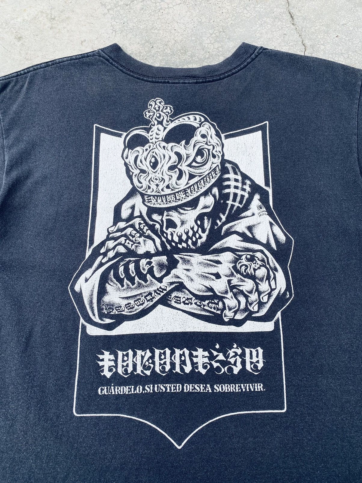 Band Tees Vintage Usu Grow Japan Distressed Hardcore Band Tees Size US M / EU 48-50 / 2 - 6 Thumbnail