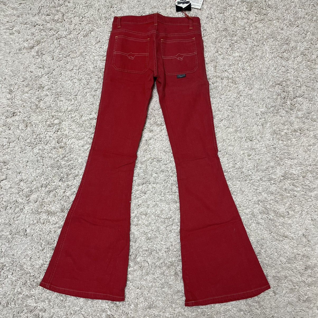 Miss Sixty DEADSTOCK 2000s Killah by Miss Sixty Flare Trousers, Pants Size 26" / US 2 / IT 38 - 2 Thumbnail
