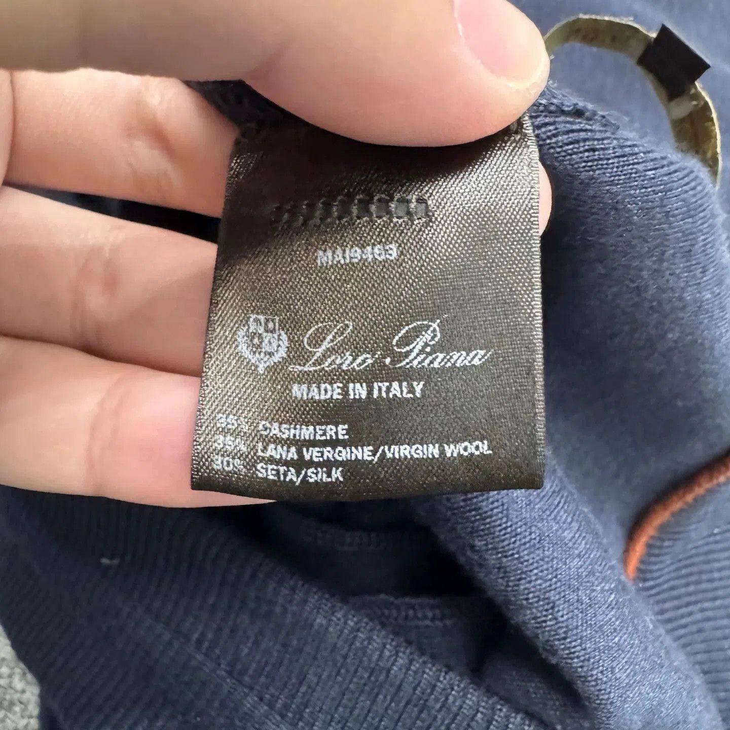 Loro Piana Blue Casual Pants Size 38. Size US 38 / EU 54 - 3 Thumbnail