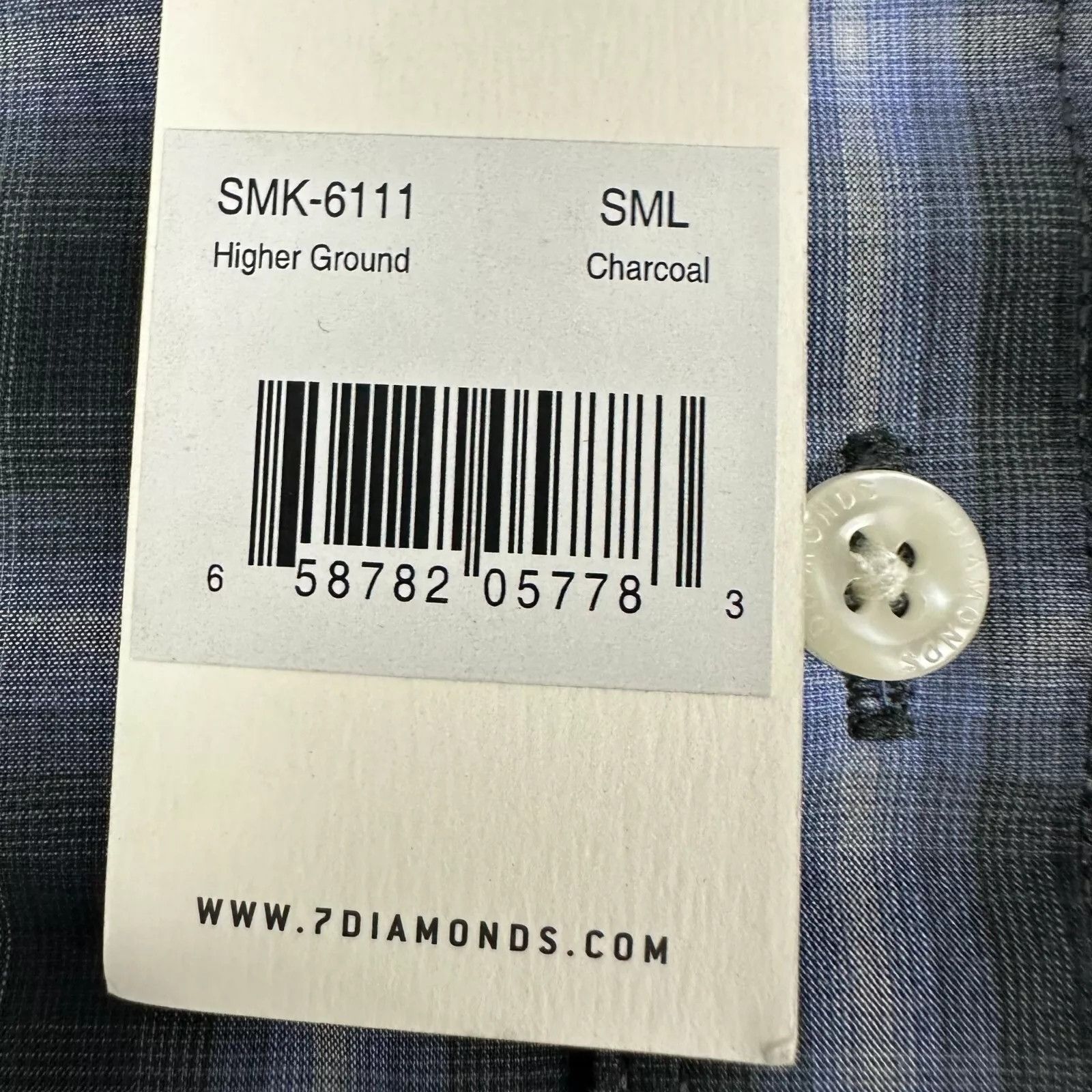 7Diamonds 7 Diamonds Mens Shirt Small Button Down Higher Ground Size US S / EU 44-46 / 1 - 9 Thumbnail