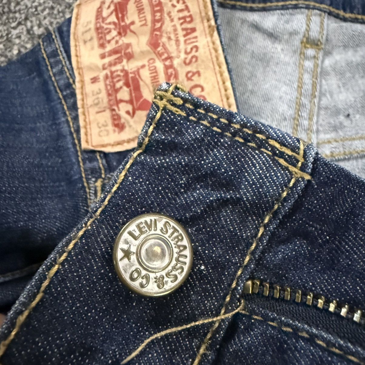 Levi's Made & Crafted 🔥 Y2k Levis 511 Denim W36 Size US 36 / EU 52 - 15 Thumbnail