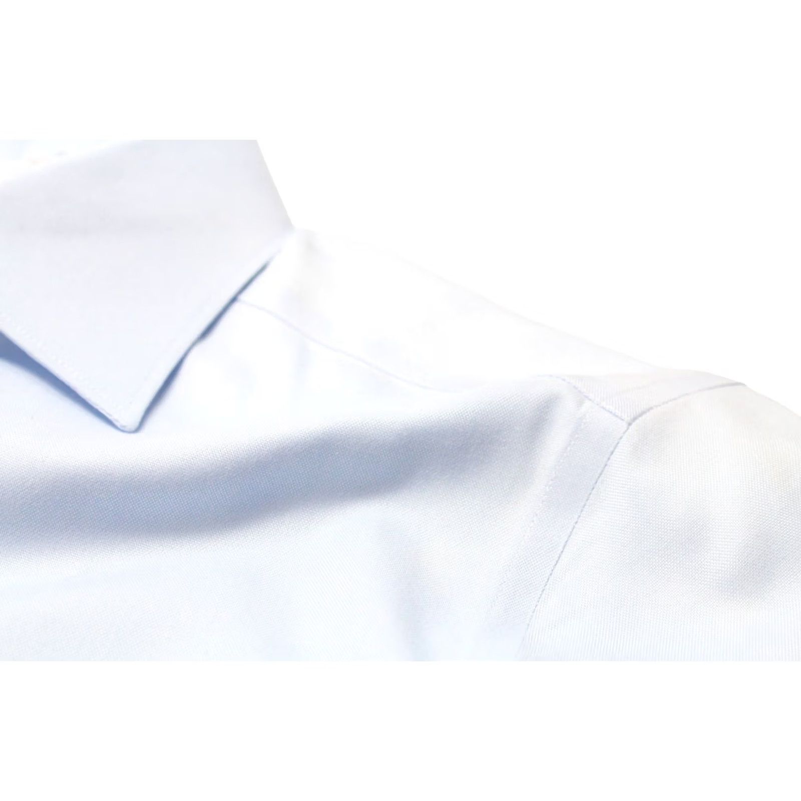 Suitsupply SUITSUPPLY Shirt Slim Fit Try On Cutaway Neck Blue 36 / 14 Formal Men's Size 36R - 6 Thumbnail