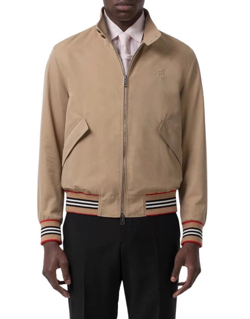 Burberry Burberry striped logo long sleeve jacket size 50 98 new Size US M / EU 48-50 / 2 - 9 Thumbnail
