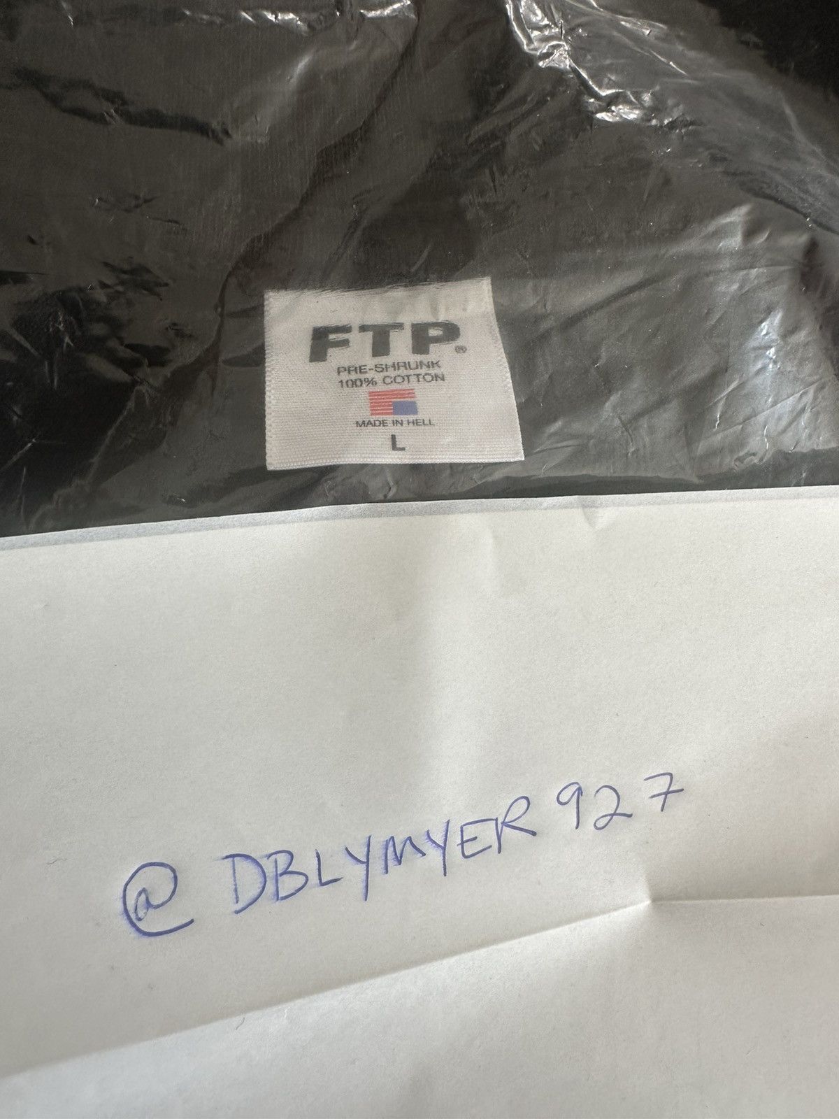 Fuck The Population FTP Boris & Spook Pocket Tee Size US L / EU 52-54 / 3 - 3 Thumbnail