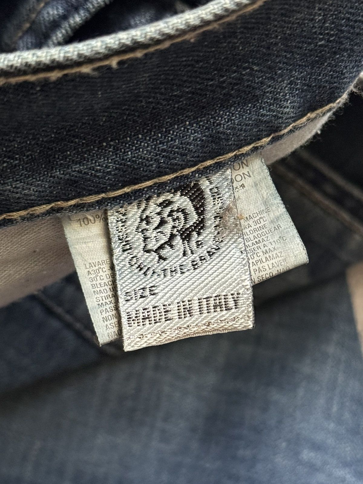 Diesel × Diesel Black Gold Diesel 34 flared denim pant trouser Jean chino distressed Size US 34 / EU 50 - 12 Thumbnail