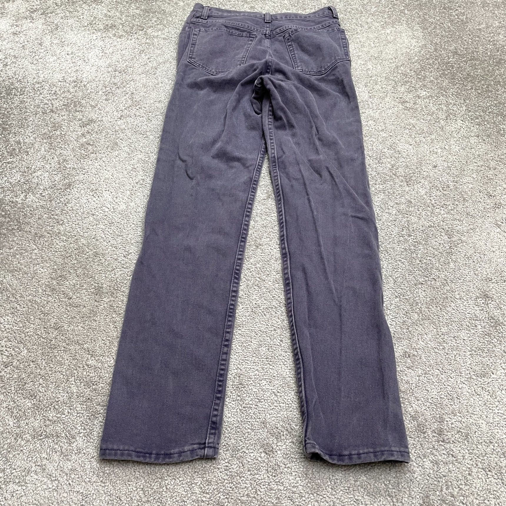 Wrangler VINTAGE Wrangler Denim Jeans Women 10 Purple High Rise 90s Y2K Retro Straight 5-Pocket Women Size 32" / US 10 / IT 46 - 2 Thumbnail