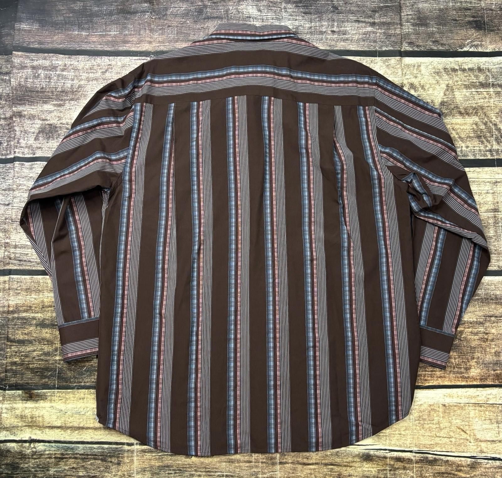 Tommy Bahama Tommy Bahama Shirt Mens L Striped Cotton Silk $138 Size US L / EU 52-54 / 3 - 3 Thumbnail
