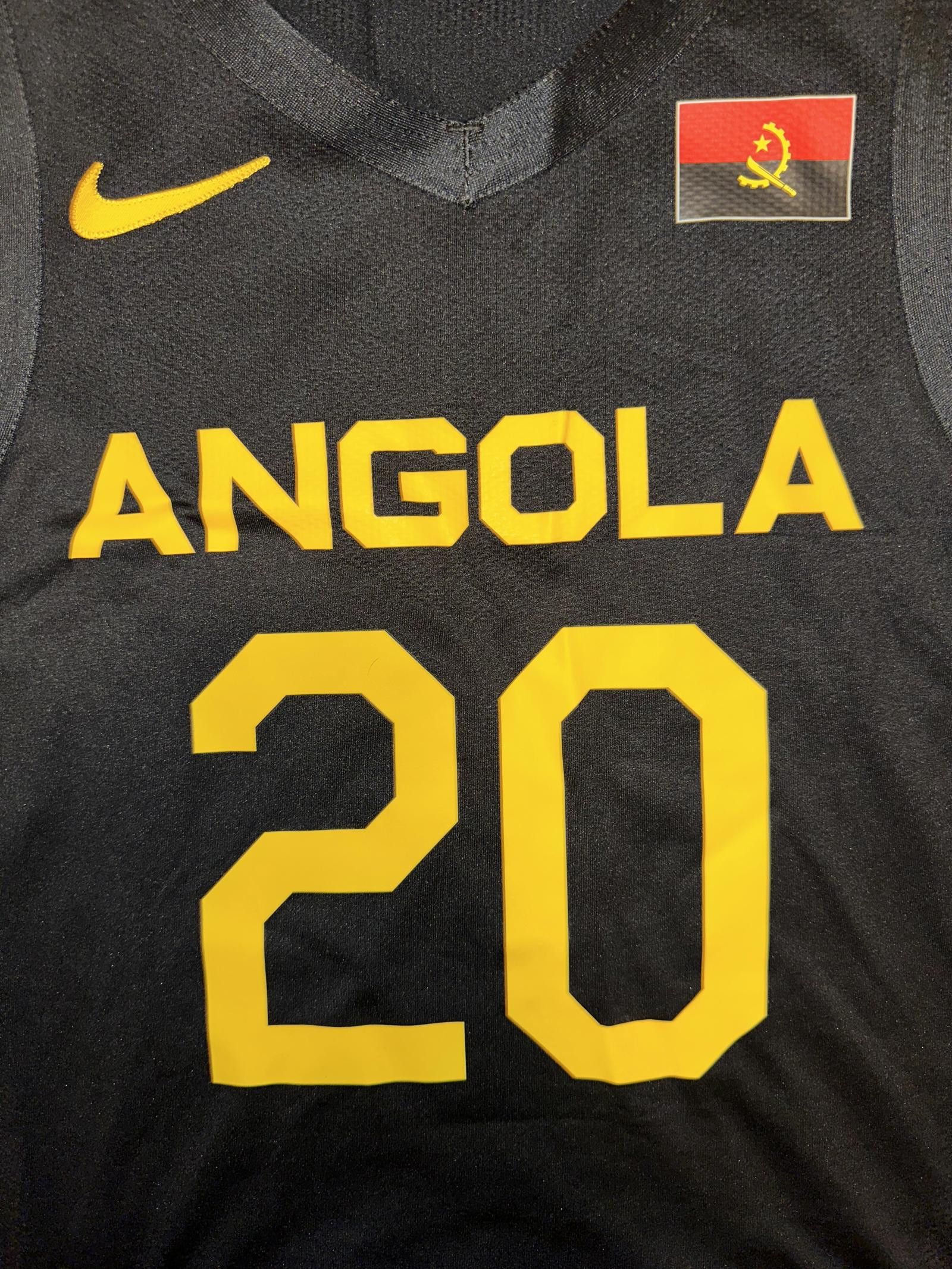 Nike Nike 2020 Tokyo Olympic Game Issued Jersey Angola Size US XL / EU 56 / 4 - 3 Thumbnail