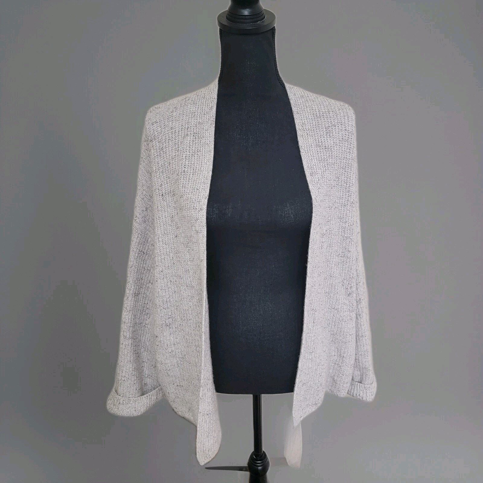 Everlane Everlane Cotton Wool Cardigan Size M Beige Oversized Ribbed Size M / US 6-8 / IT 42-44 - 1 Thumbnail