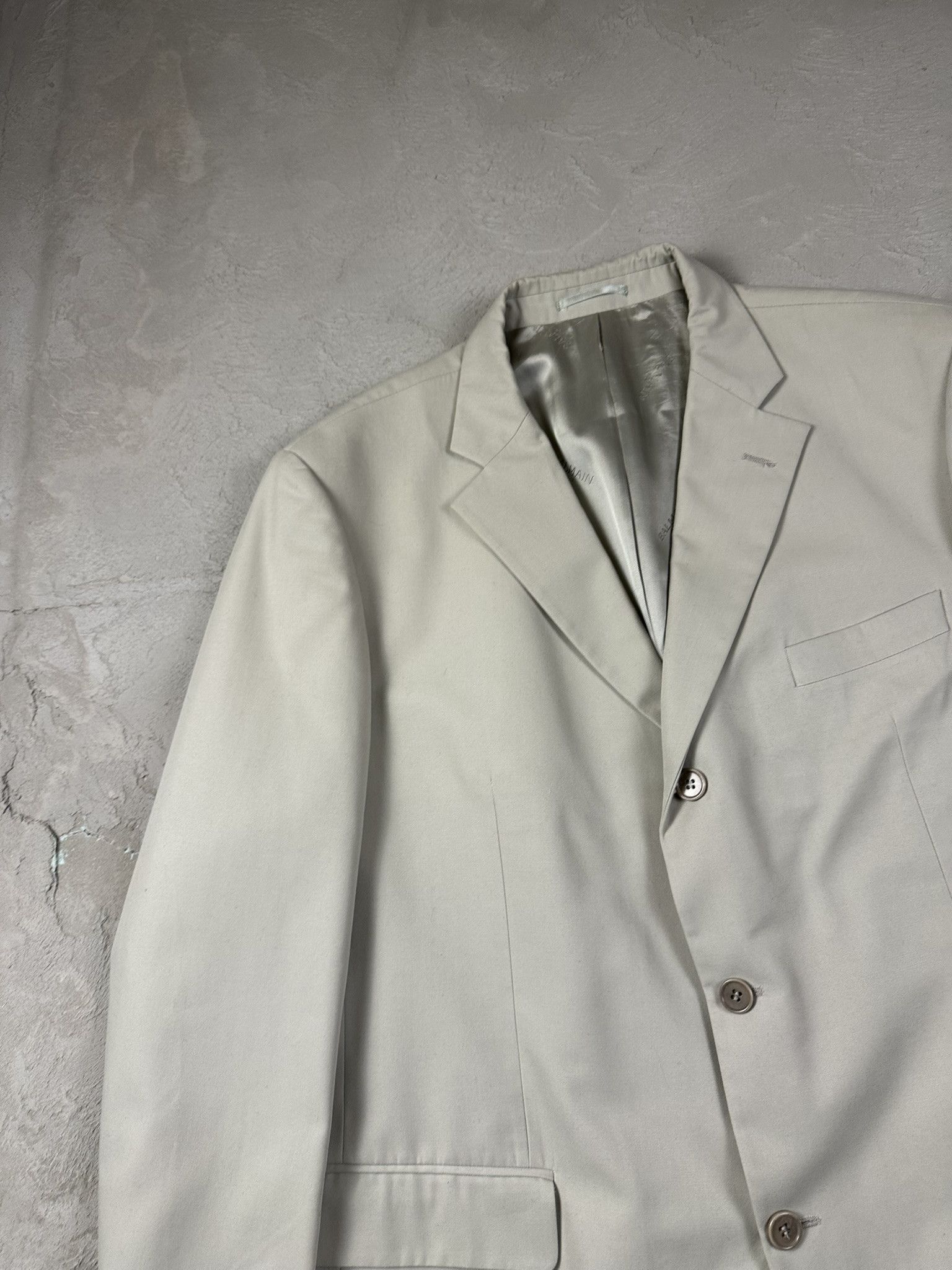 Balmain Vintage Balmain Paris Wool Blazer Size 54R - 6 Thumbnail