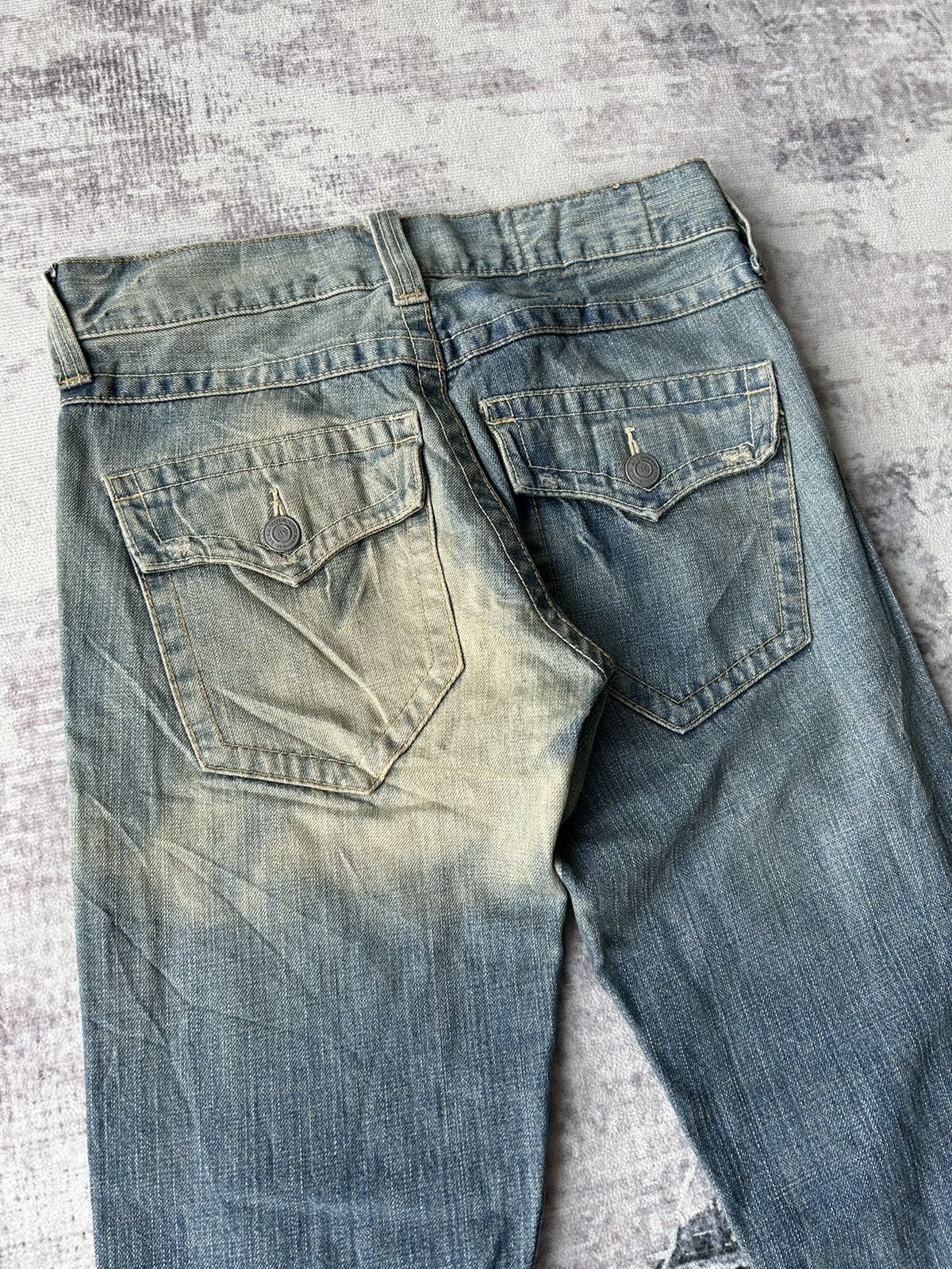If Six Was Nine Super Flared Denim Design By Rush Hour Size US 32 / EU 48 - 15 Thumbnail