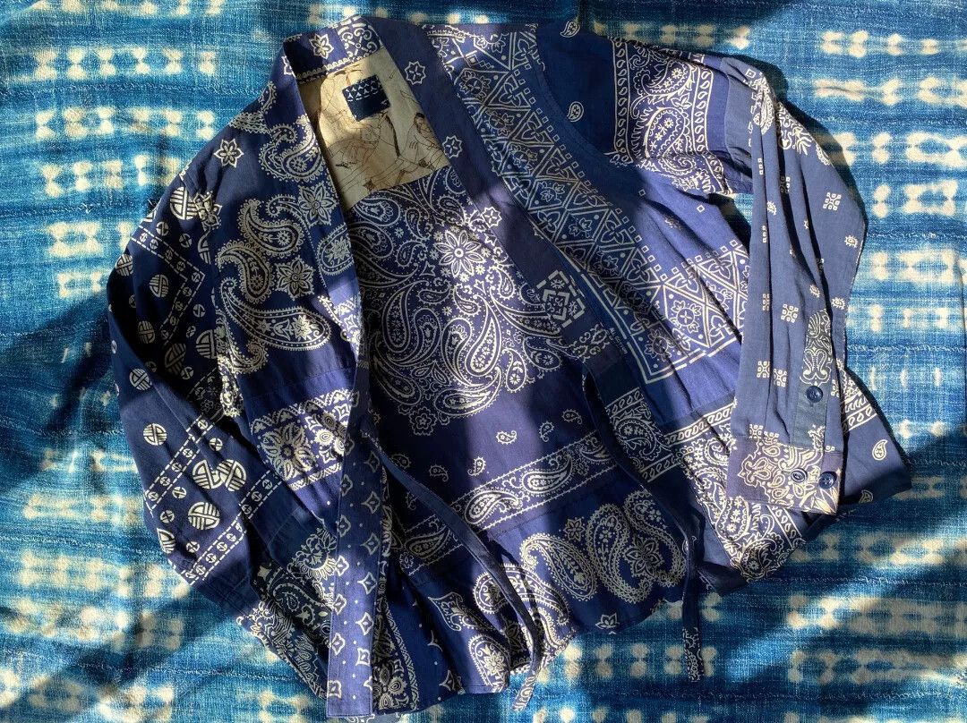 Visvim Visvim WMV Lhamo Vintage Bandana Shirt Size M / US 6-8 / IT 42-44 - 1 Thumbnail