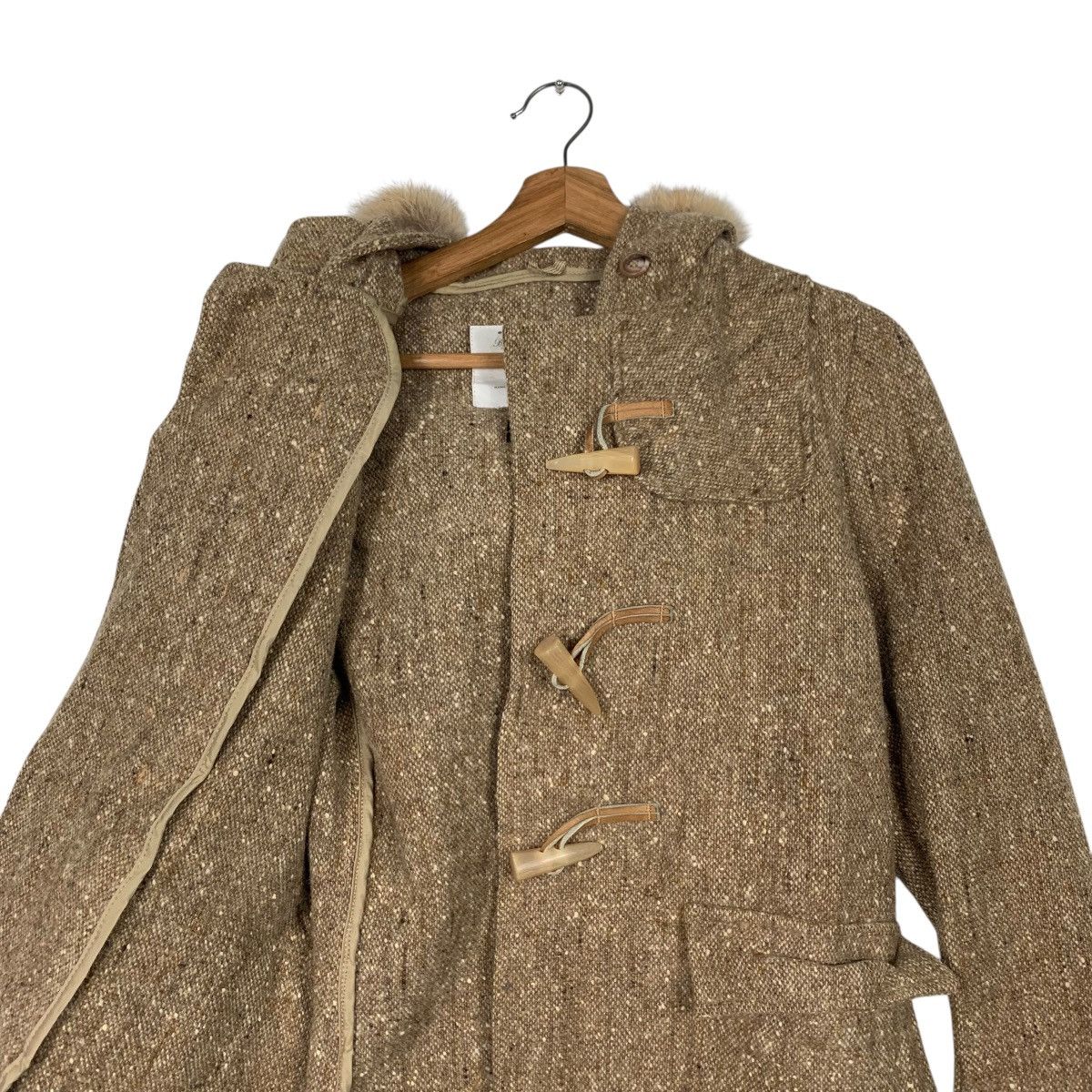 Fidelity FIDELITY By Gerald & Steward Wool Hooded Jacket #2316-C103 Size XS / US 0-2 / IT 36-38 - 11 Thumbnail