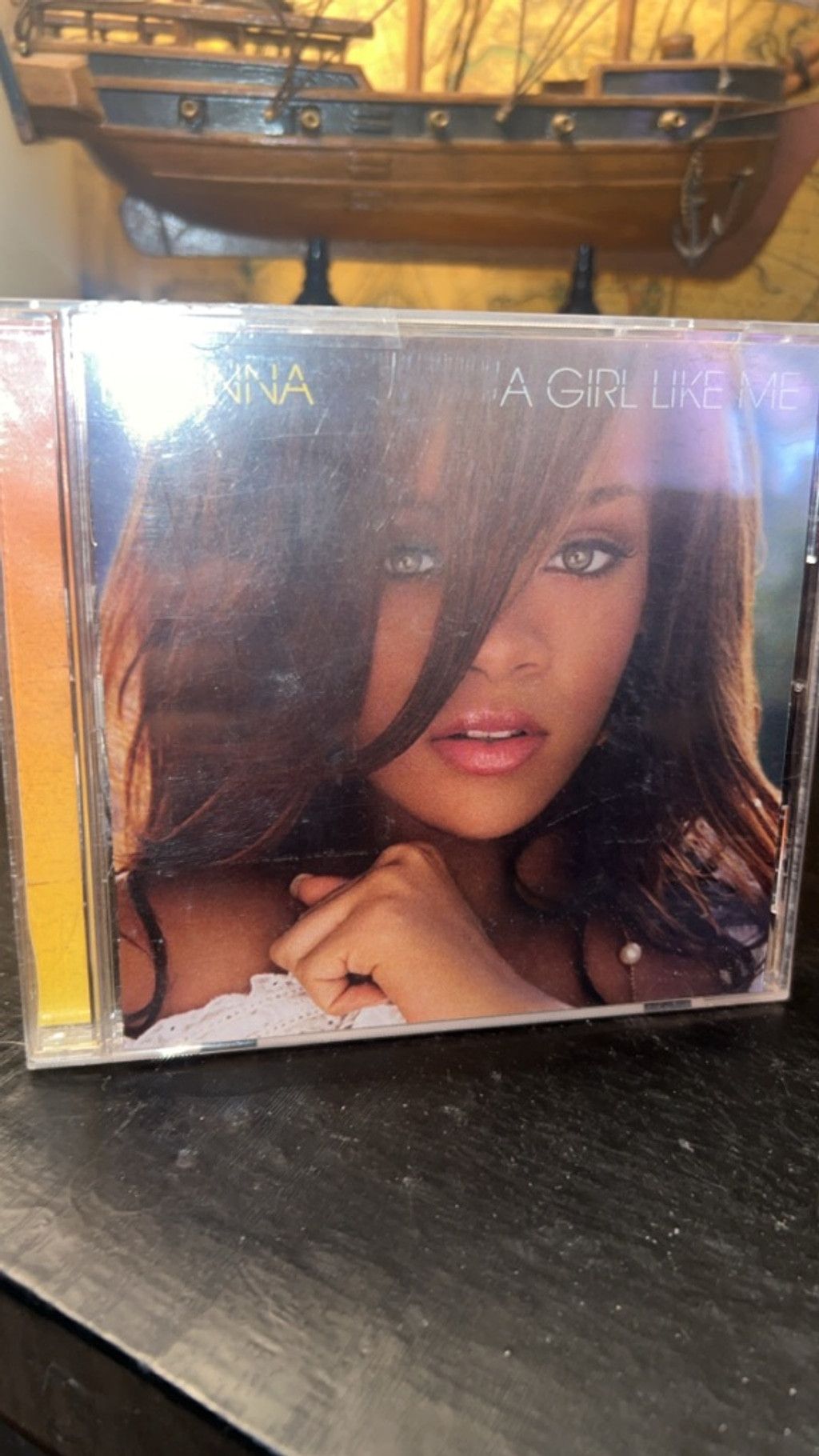 Rihanna Female Rihanna A Girl Like Me CD One Size Brown White Size ONE SIZE - 1 Thumbnail