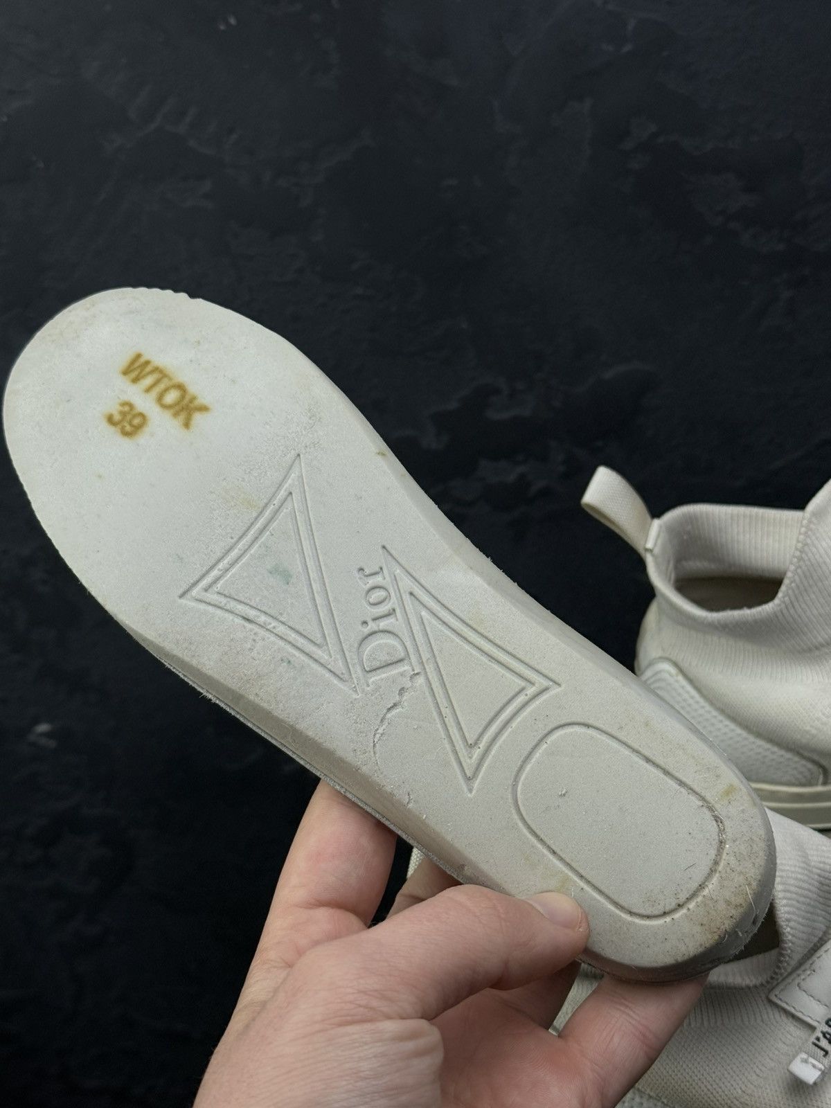 Dior Womens Walk'n Dior Technical Oblique Sneakers Size US 9 / IT 39 - 23 Thumbnail