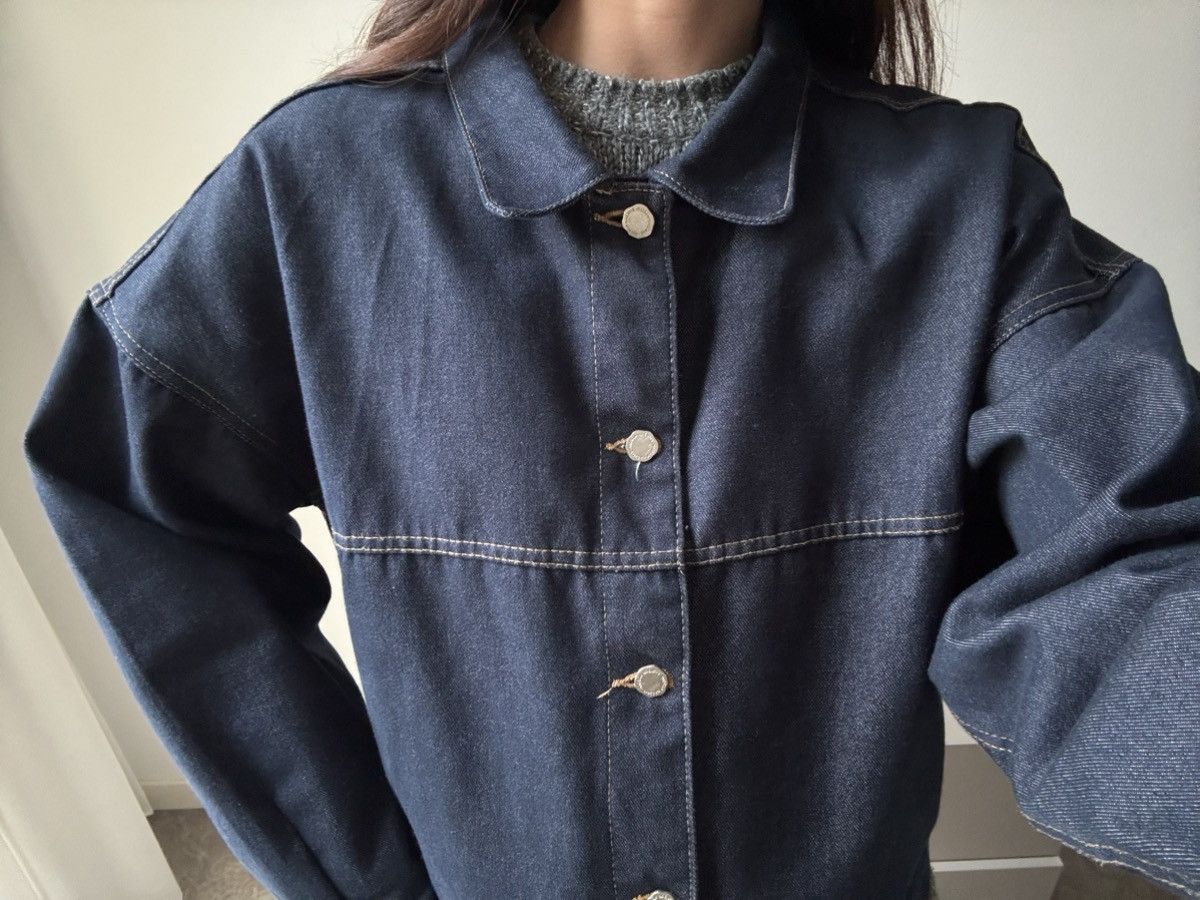 Other Estudio Niksen Raw Indigo Denim In-Stitch Jacket Size US M / EU 48-50 / 2 - 7 Thumbnail