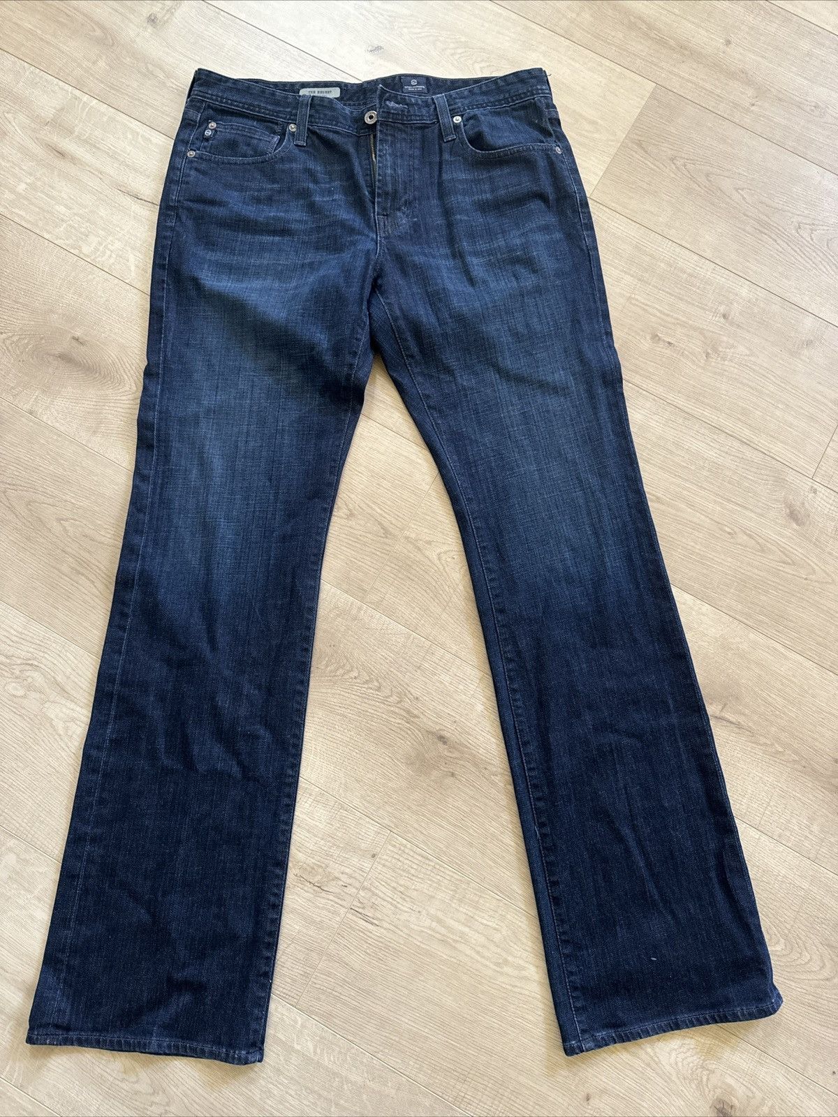 AG Adriano Goldschmied AG Denim Jeans 34x34 The Regent Boot Cut Size US 34 / EU 50 - 1 Thumbnail