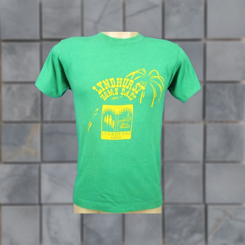 Vintage VINTAGE 80s LYNDHURST OHIO FAMILY CITY HOME DAYS T-Shirt XS Men Size US XS / EU 42 / 0 - 1 Thumbnail