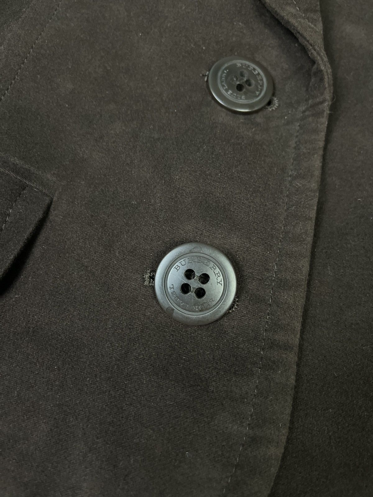 Burberry Burberry Blue Label Brown Velvet Cropped Jacket Blazer Size S / US 4 / IT 40 - 7 Thumbnail