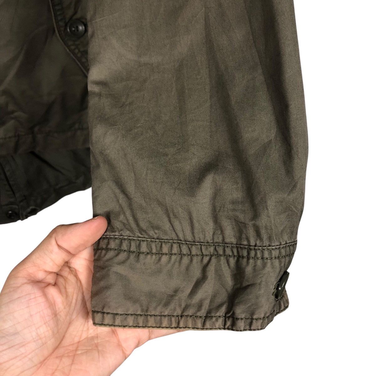 Japanese Brand 📌Vintage Chore Military Biker Jacket Von Dutch Cargo Pockets Size US L / EU 52-54 / 3 - 18 Thumbnail