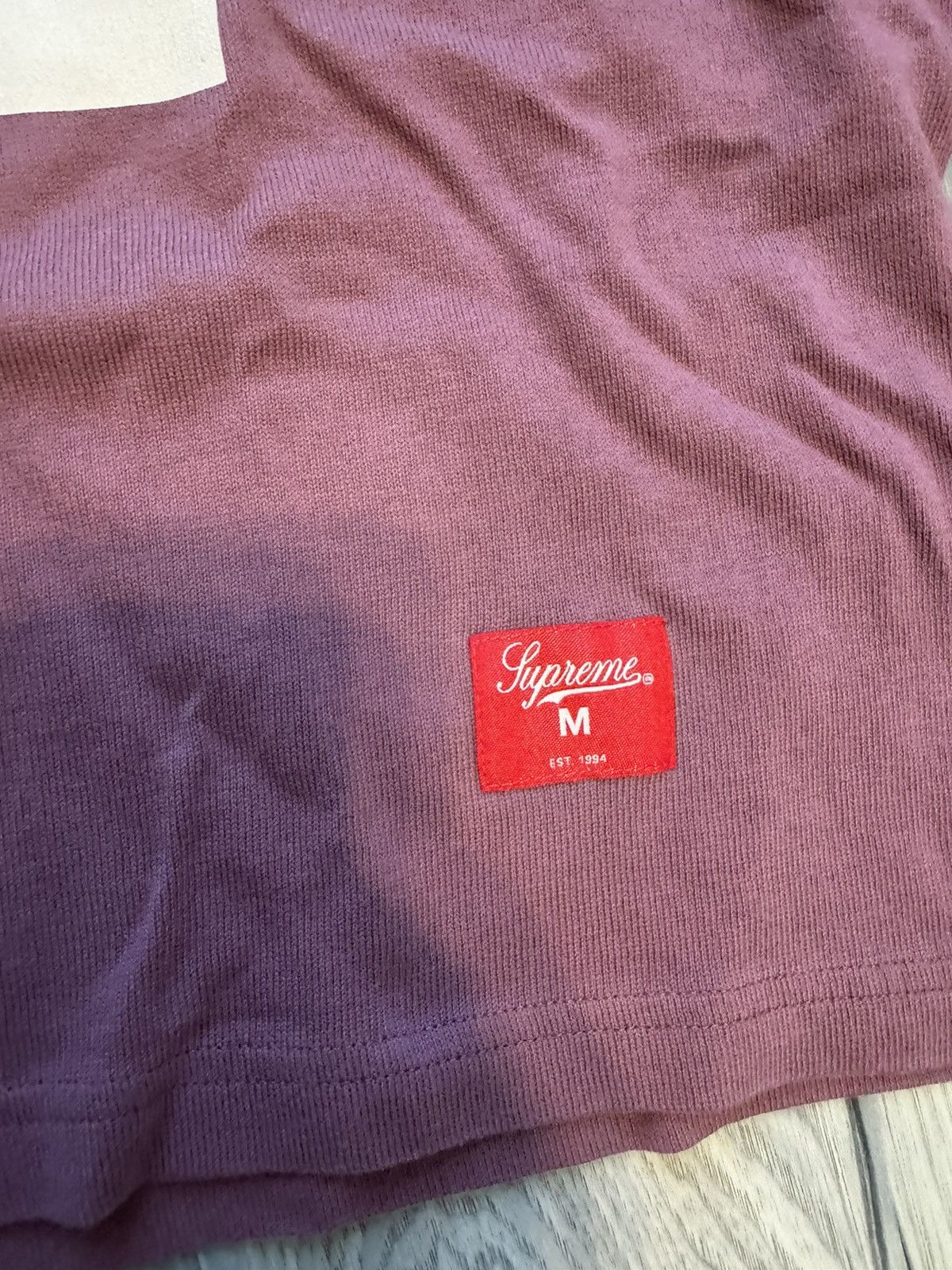 Supreme Supreme Split S/S football tee Size US M / EU 48-50 / 2 - 3 Thumbnail