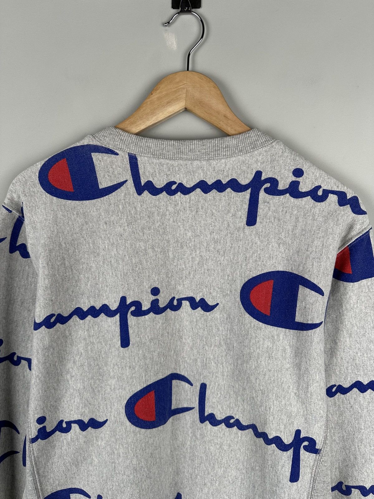 Champion Champion Reverse Weave Up Monogram Logo Sweatshirt Size US L / EU 52-54 / 3 - 7 Thumbnail