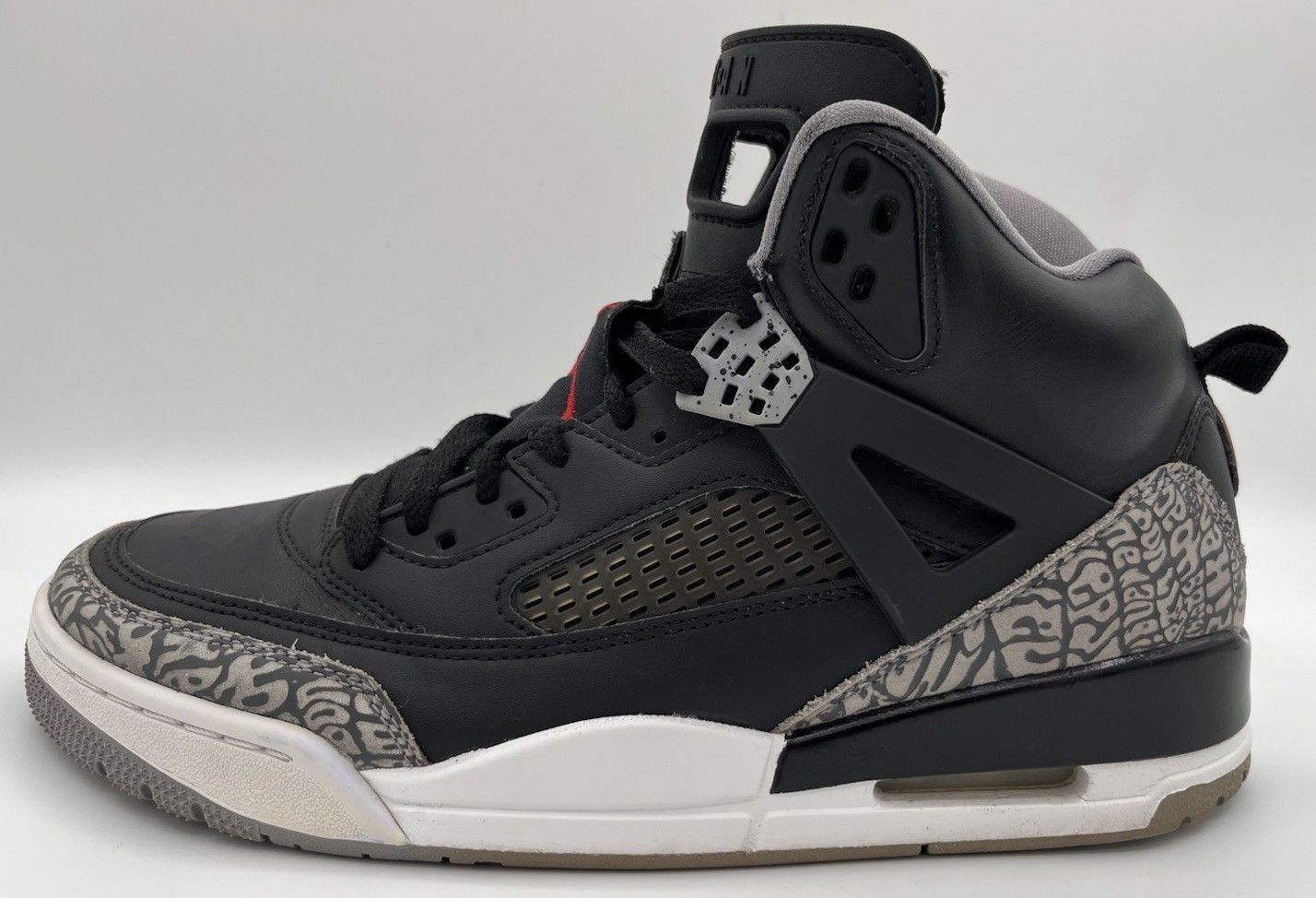 Jordan Brand Jordan Spizike “Black Cement” 315371-034 Men’s Size 9 Size US 9 / EU 42 - 4 Thumbnail