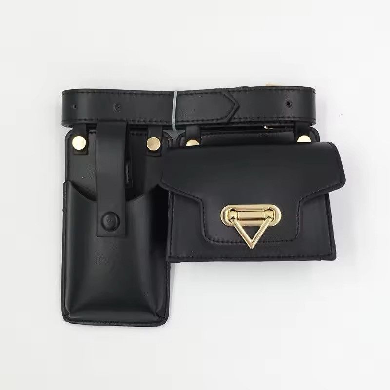 Japanese Brand × Vintage waist bag for women punk style 2-piece chest bag Size ONE SIZE - 3 Thumbnail