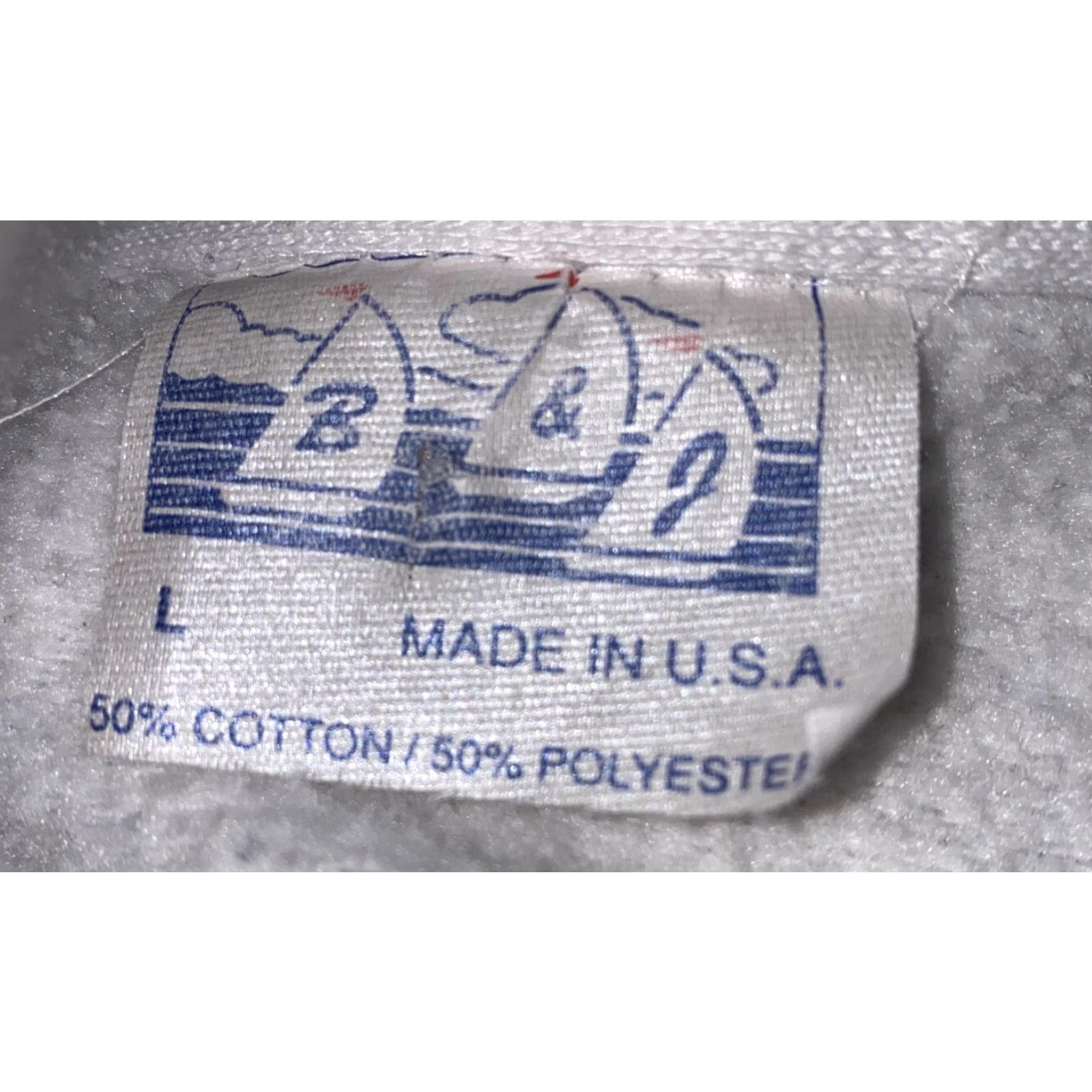 Vintage VINTAGE Monterey Jacket 1/2 Zip White L Regular Men Mens Size L USA Made Fleece Lined Size US L / EU 52-54 / 3 - 6 Thumbnail
