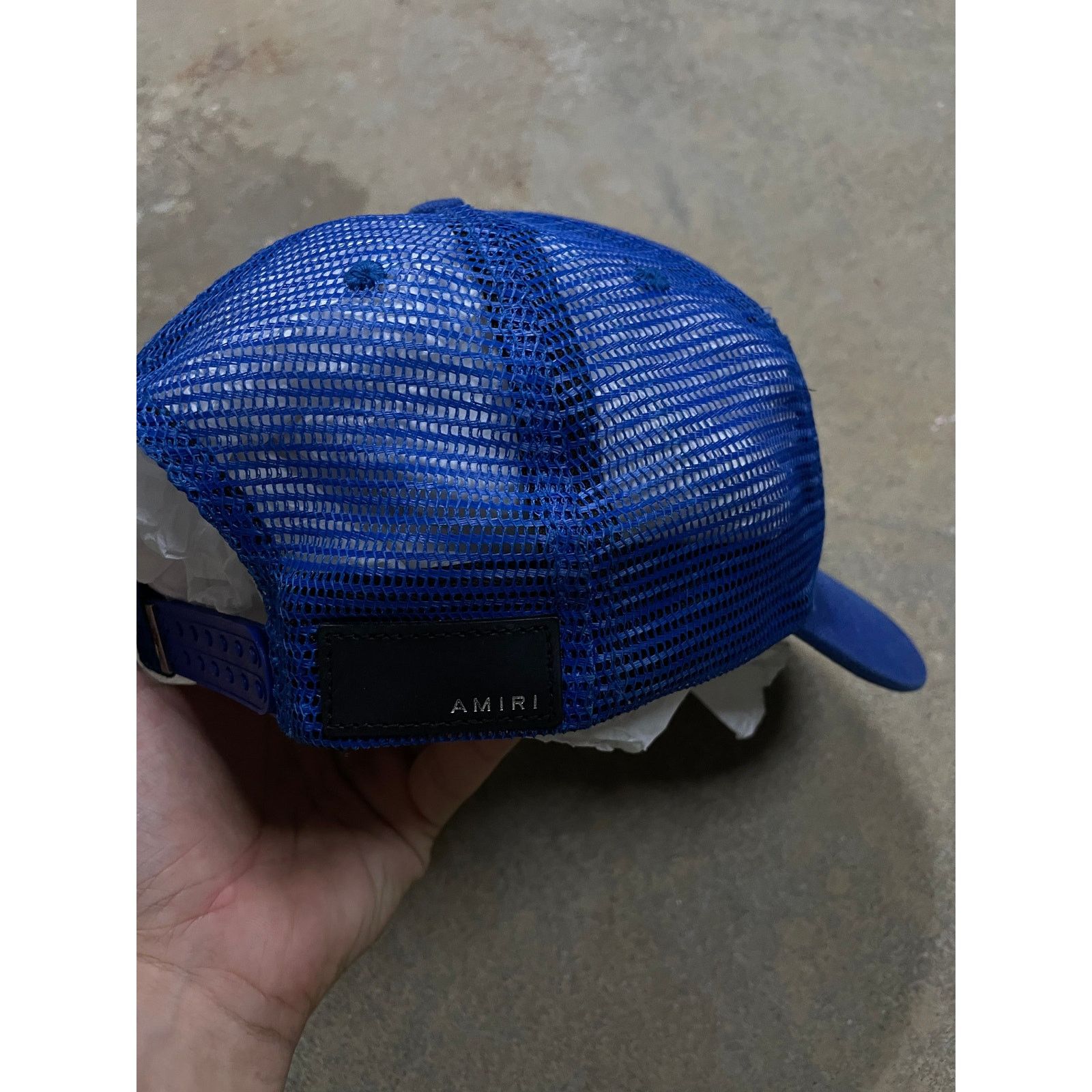 Amiri Amiri MA Trucker Blue Used OS Size ONE SIZE - 3 Thumbnail