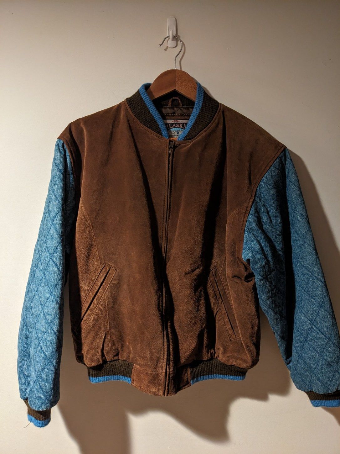 Vintage Vintage 90s Alaska Trails Outdoor Wear Small Leather Jacket Size US S / EU 44-46 / 1 - 5 Thumbnail
