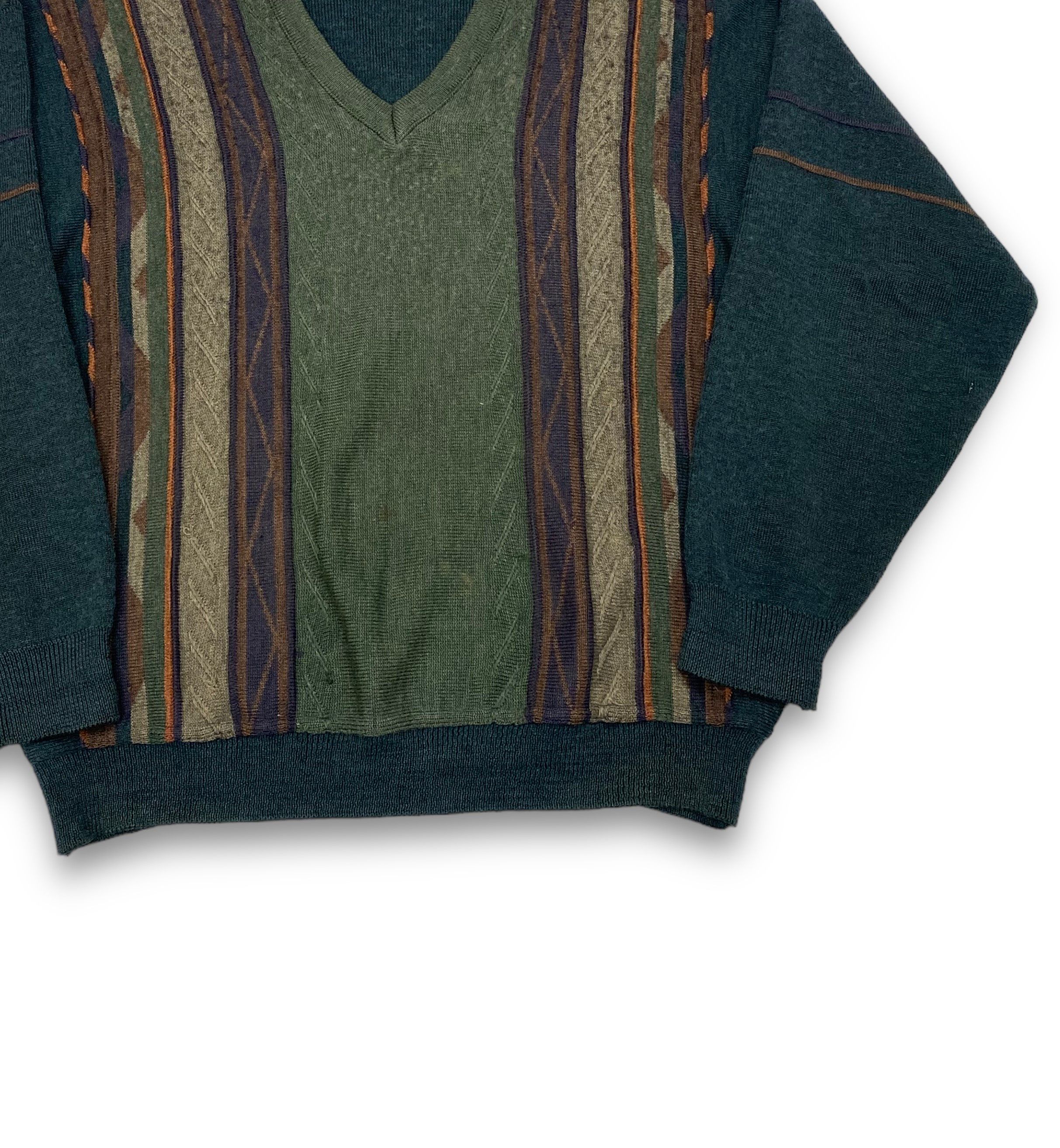 Vintage Vintage FARAH Crazy Print Sweater M Size US L / EU 52-54 / 3 - 2 Thumbnail