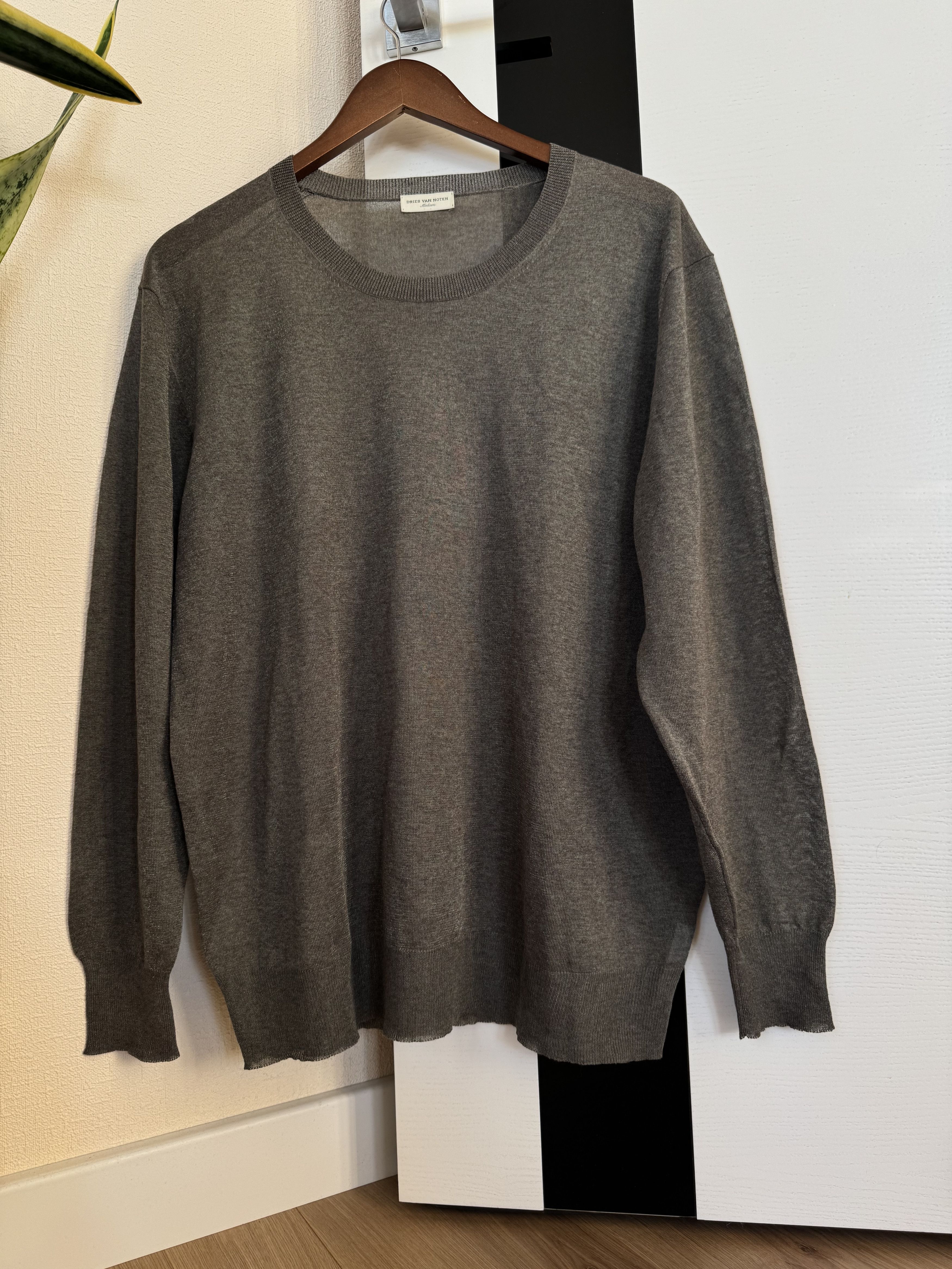 Dries Van Noten Archive Dries Van Noten Lightweight Crewneck Jumper Size US M / EU 48-50 / 2 - 1 Thumbnail