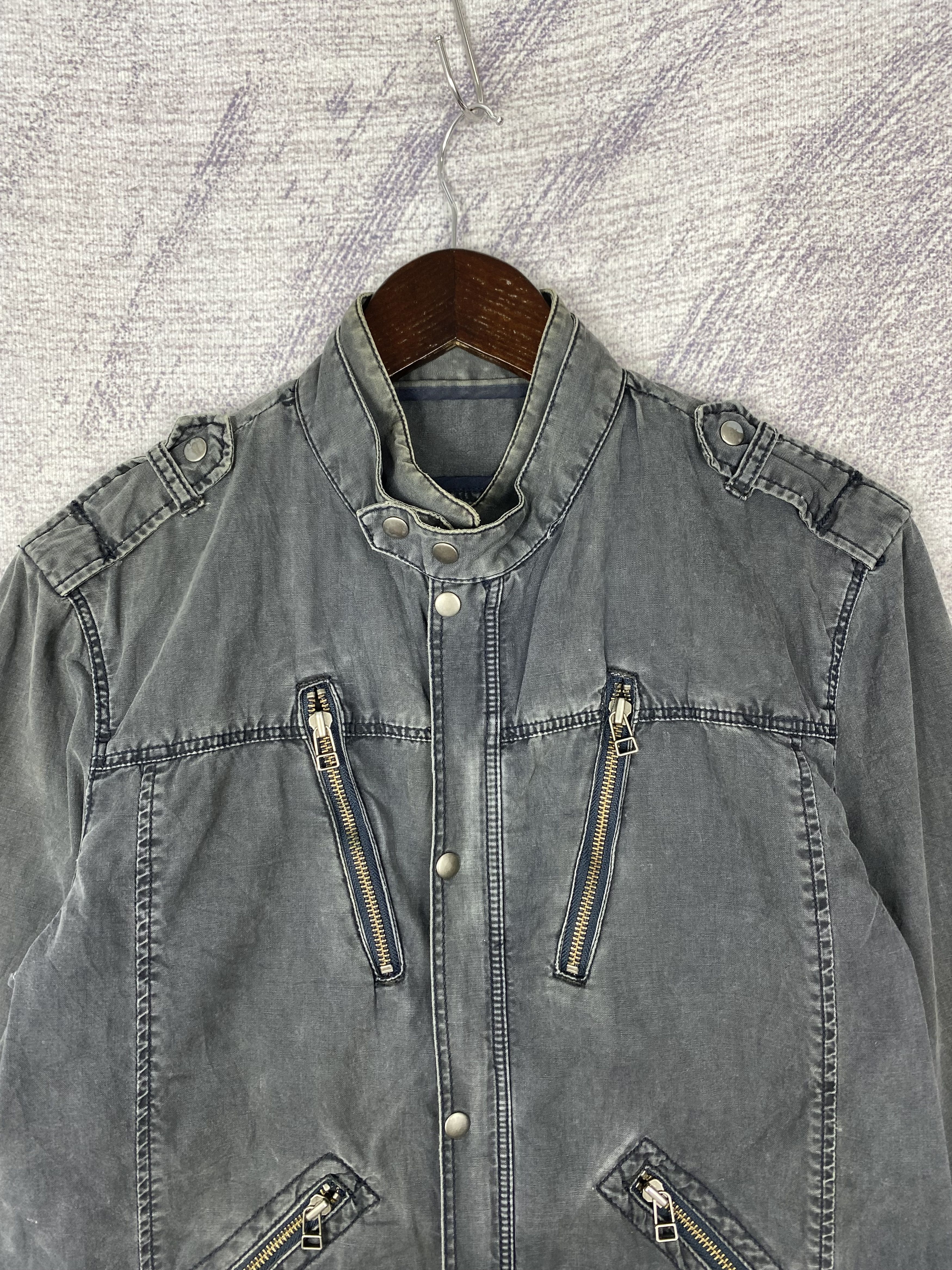 Japanese Brand Vintage Japanese Brand Multi Pocket Canvas Jacket Size US L / EU 52-54 / 3 - 2 Thumbnail